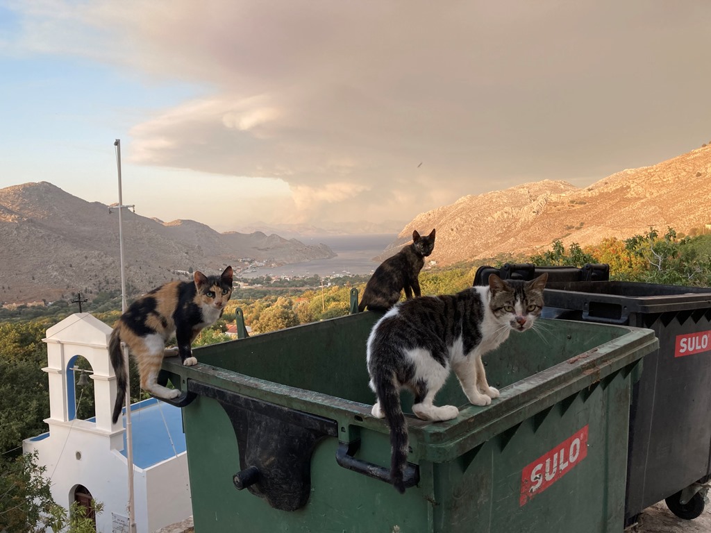 Smokey Skies over&nbsp;Symi